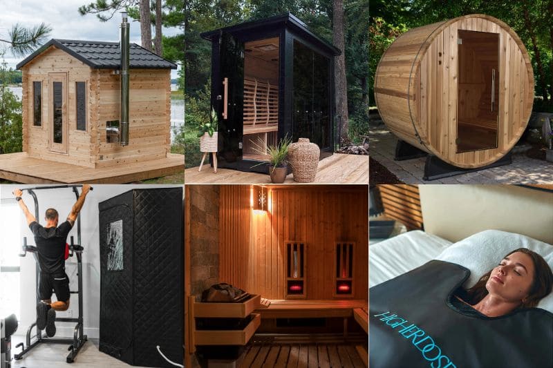 Exploring the diverse options for the best home saunas, from traditional barrel designs to modern infrared and portable models